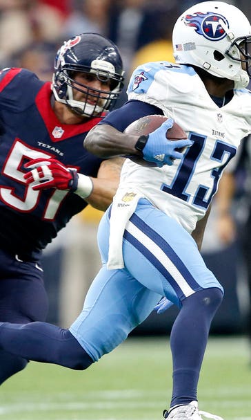 Report: Titans WR Wright suffers sprained MCL